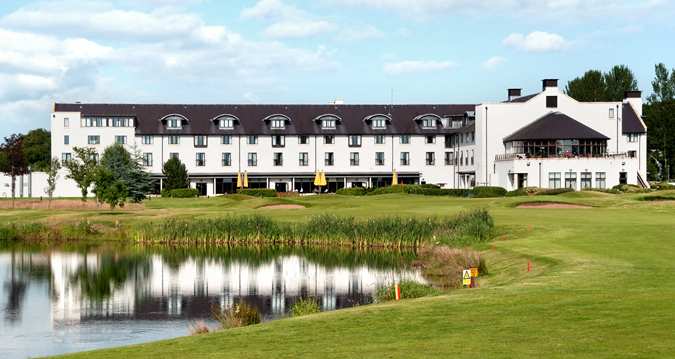 Tee off at the Hilton Templepatrick Hotel & Country Club's woodland golf course. Swim in the pool or play tennis on one of 2 all-weather courts. Savor Irish beef in Treffner's restaurant. Just 15 minutes' drive from Belfast International Airport by free shuttle, this hotel has 10 meeting rooms for 2-500.